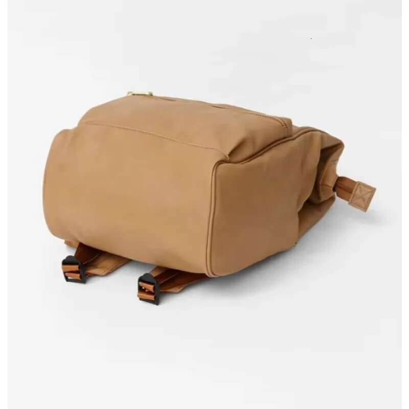 Anello Genuine Leather Women Backpack A+ Quality Anti-Theft Large Capacity 16Inch Laptop Travel Rucksack Unisex Bag For Men