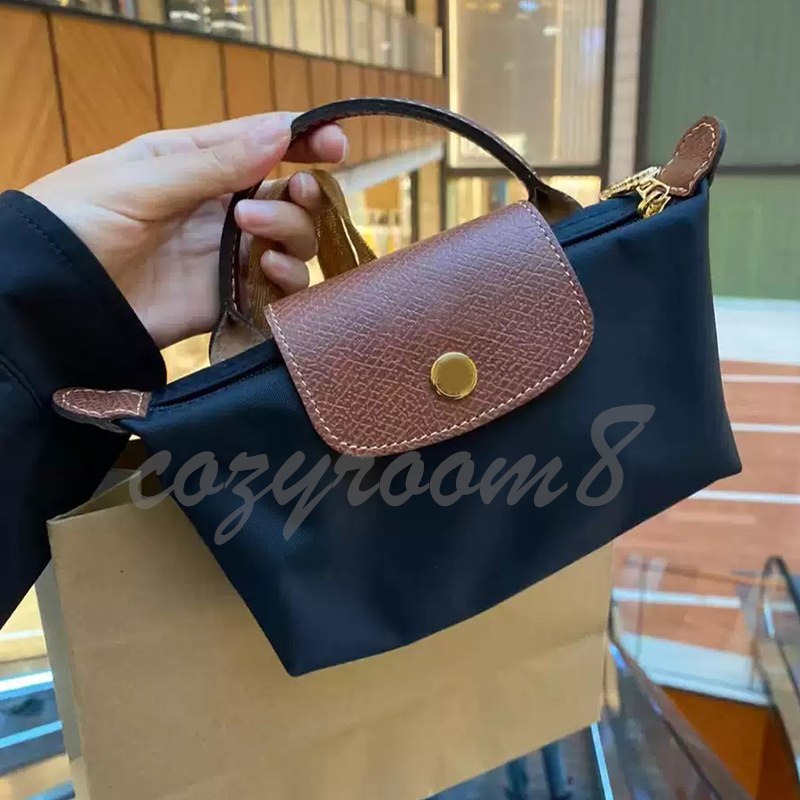 Mini handbag Designer Bag Women Crossbody Bag Luxury Shoulder Bag Longlies Dumpling Champly Bag Nylon Commuting Work Foldable Waterproof Oxford Storage totes