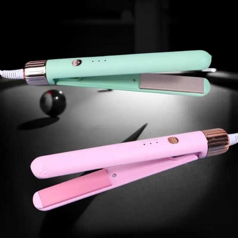 Mini Portable Hair Curling Iron Clamp Dual Use Straightening And Curling Student Dormitory Friendly Hair Salon AccessoriesT251122