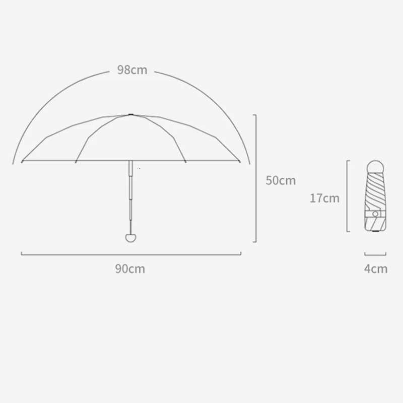 Mini Capsule Umbrella Sunny Rainy Umbrella Rainproof Anti-UV Sunshade Umbrella Pocket Sunscreen Light Umbrella Portable ParaguasM251122