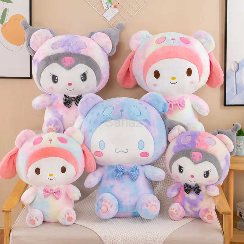 Sanrio 40/60/80cm Anime Toys Kawaii Kuromi My Melody Cinnamorol Plush Big Size Soft Stuffed Animals Doll Plushie Childrens Gift H251122