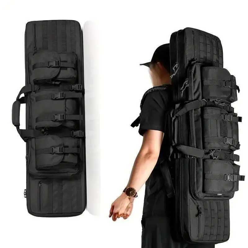 136 rifle bag outdoor military tactical rifle bag rifle suitcase air gun color bullet shooting rifle bag 98cm/118cm/142cmC250421