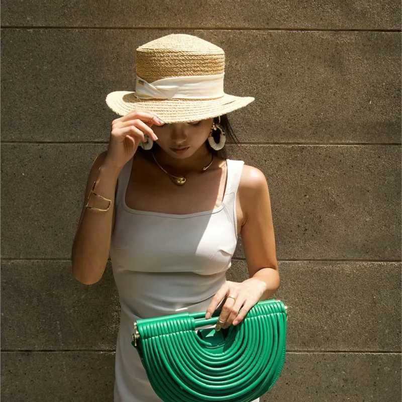 Noodle Half Moon Handbag Evening Clutch Purses For Women Golden Crossbody Bag Wedding Dinner Party Luxury Designer Wedding K251121