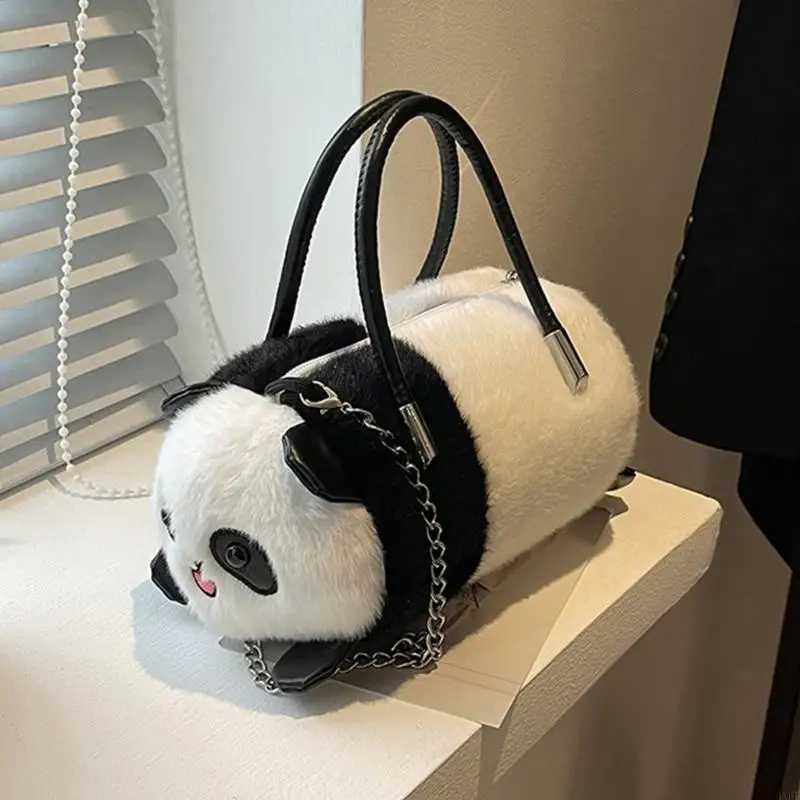 4XFF Casual Plush Satchel Shoulder Bag Handbag for Women Fashion Crossbody Purse K251121