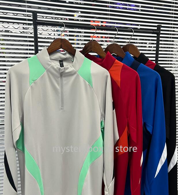 Soccer 1/2-Zip Drill Top Strike Tops Tracksuits Tranning Football Clothing Stay Dry Comfortable Mysterybox store Dropshipping Accepted Soccer Sets