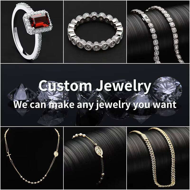 China Manufacturer Factory OEM ODM Design 9K 10K 14K 22K Men's Women's Fine Jewelry