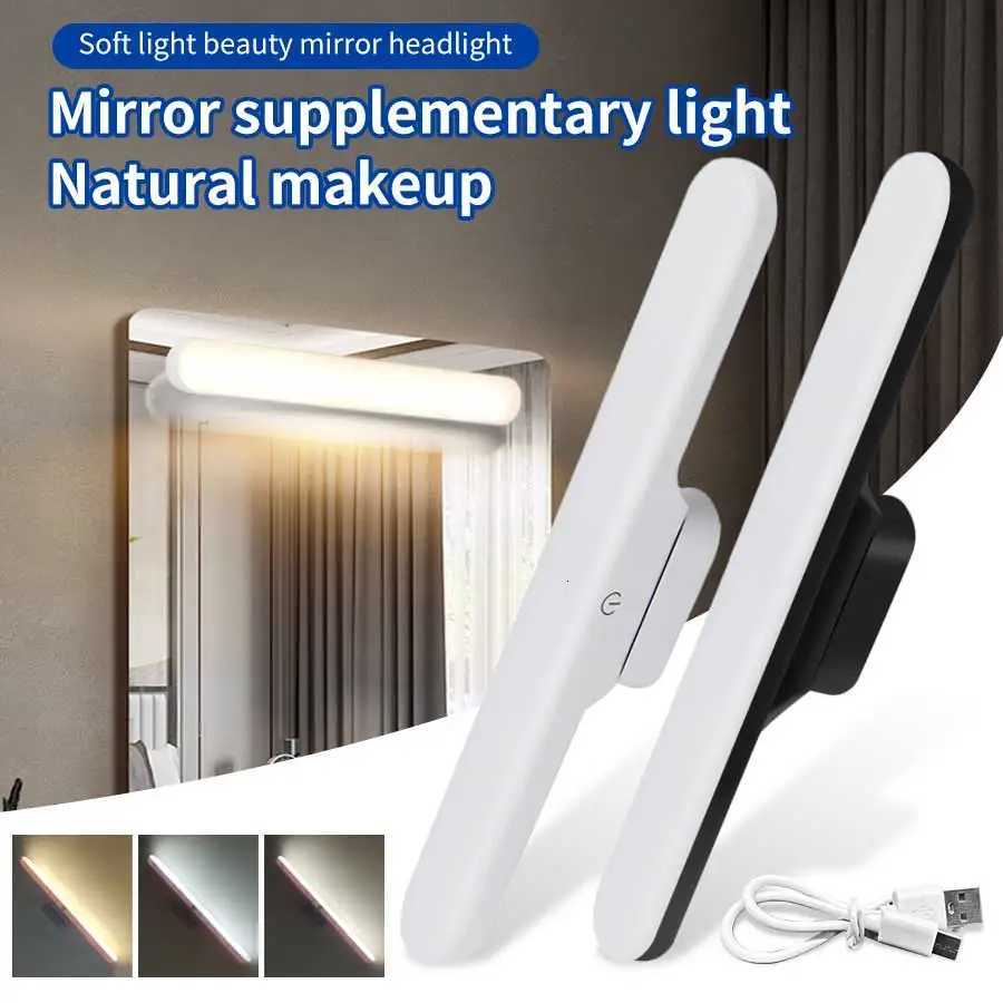 LED Makeup LightRechargeable Magnetic Eye Protection Mirror Lamp Touch Wall Lights 30CM For Selfie Wardrobe Bathroom Lighting M251122