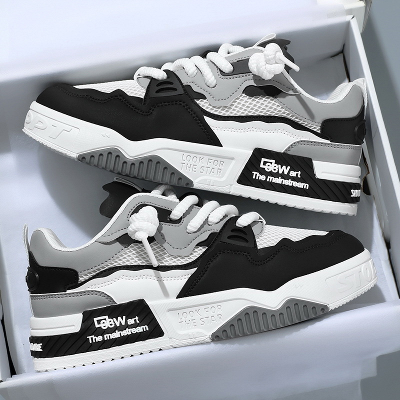 Free Shipping 2025 Autumn New Big Size Skateboard Casual Shoes Soft Sole Comfortable Breathable Designer Sneakers for Men with box