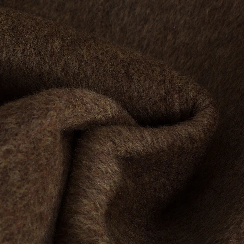 Temperament Woolen Coat for Women 2024 Autumn and Winter Solid Color Warm Doublesided Wool Short Coats Clothing 251112