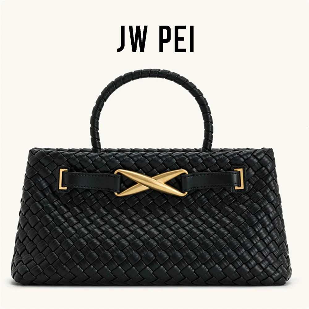 JW PEI 2025 New French Woman Tote Bag Large PU Leather Shoulder Crossbody Bag for Women Spacious Commuting Handbag K251121