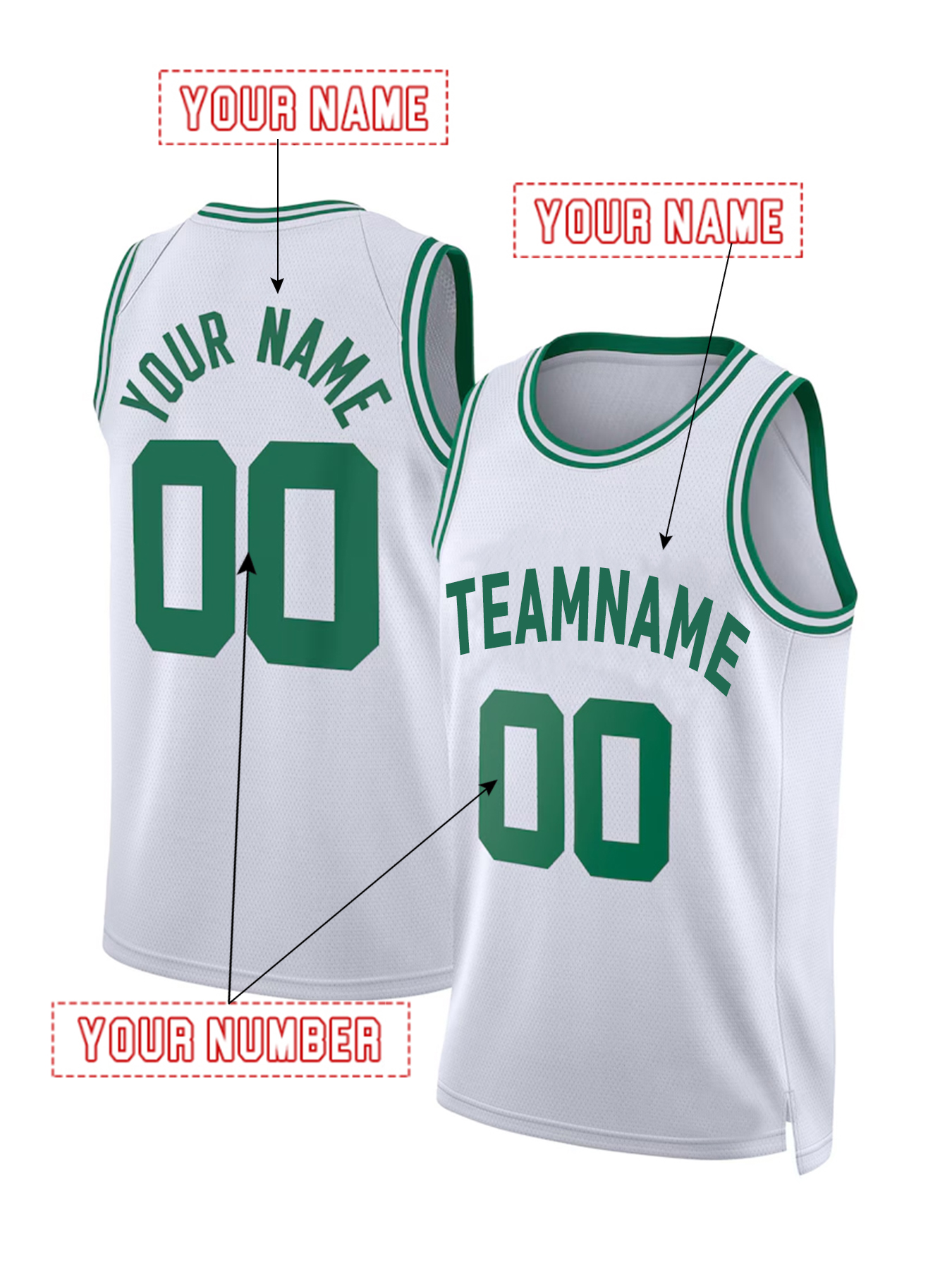 Brown Tatum 0 Porzingis 8 Custom Basketball Jersey Jayson Stitched Personalized Customized Jerseys Custom Any Number Name