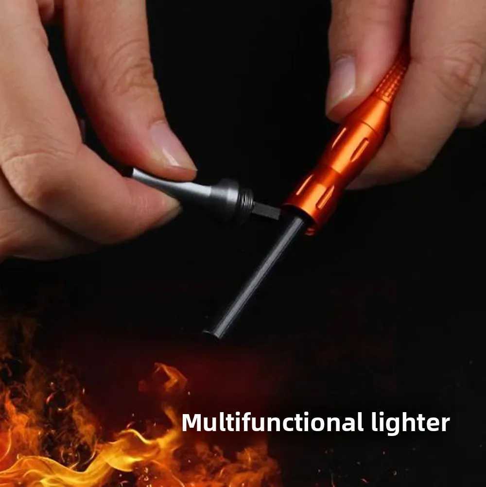 Portable Outdoor Camping Gear for Survival Emergencies FireStarting Flint and Magnesium Stick Mini MultiFunction Fire Starter J251121