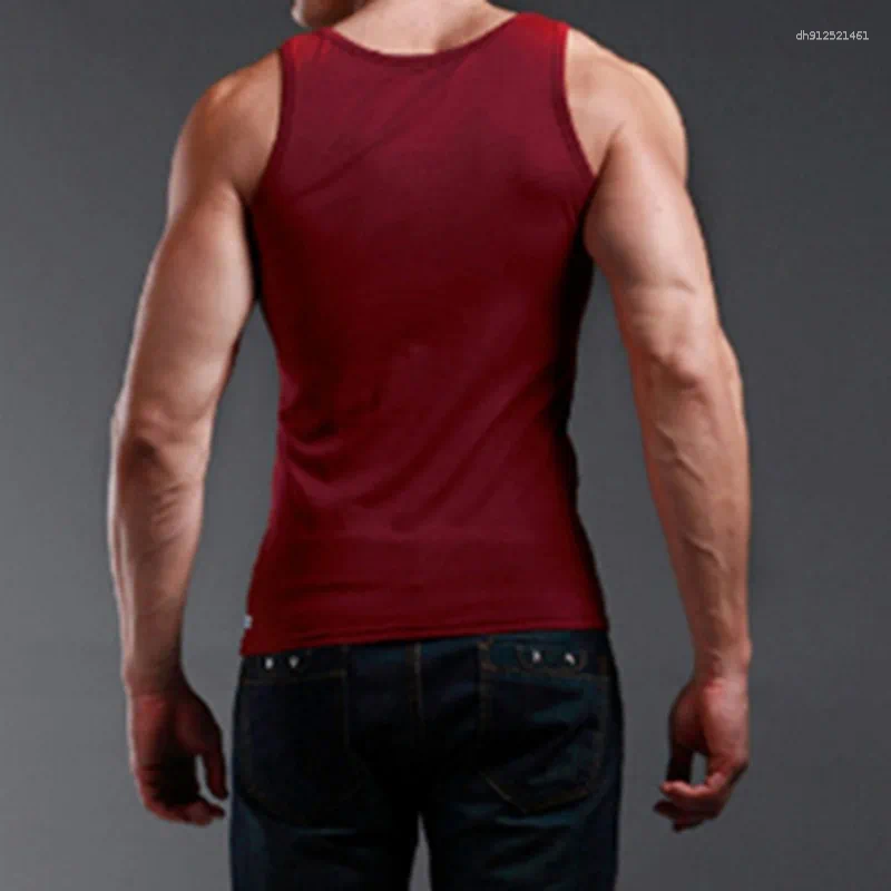 Men's Tank Tops 2025 Summer Plus Size Men Clothing Black White Gray Singlets Sleeveless Fitness Vest Casual Bodybuilding