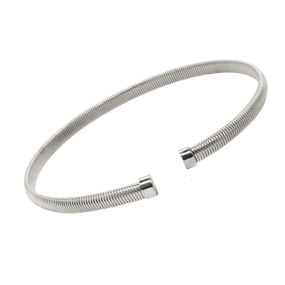 DHCollections Stainless Steel Cuff Bracelet Adjustable Gold Plated Wide Metal Bangle Waterproof Fashion Jewellery for Men and Women 1 Piece