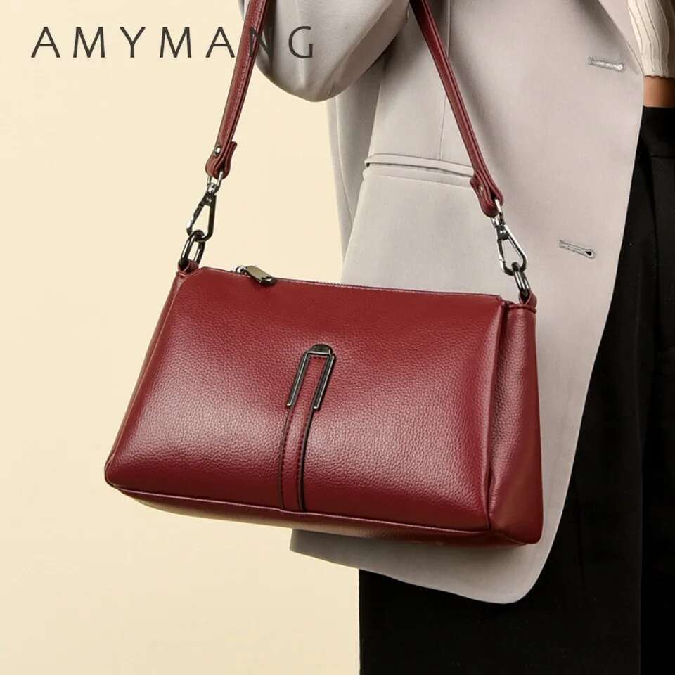 Three Layer Pocket Large Capacity Crossbody For Women Casual Ladies Handbag Designer Shoulder Messenger Bags Bag Bag