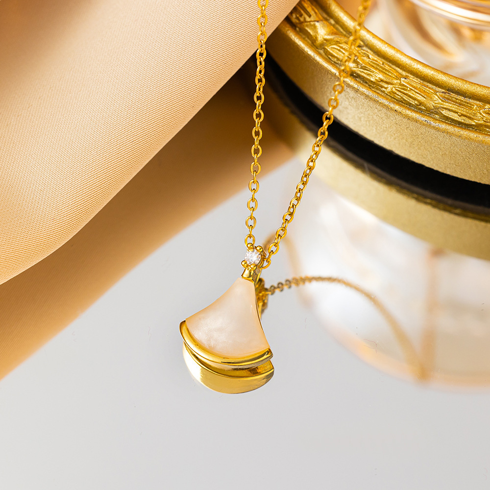 High-quality elegant light luxury full zircon copper micro inlaid necklace designer necklace for woman diamond chain luxury jewelry women mens necklac - view 6