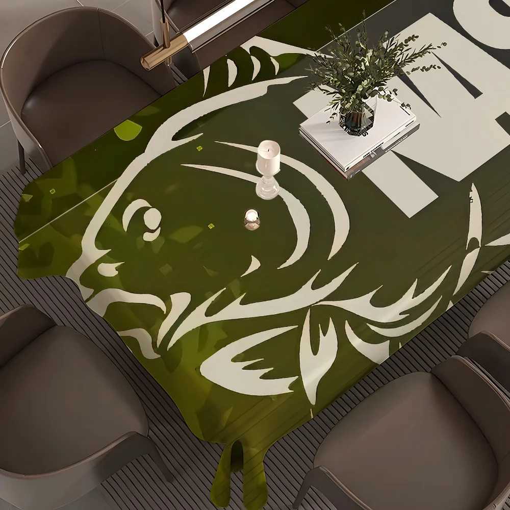 Nash Fishing Waterproof And Oil-proof Tablecloth Bedside Table Dustproof Decorative Cloth Living Coffee Tablecloth C251122