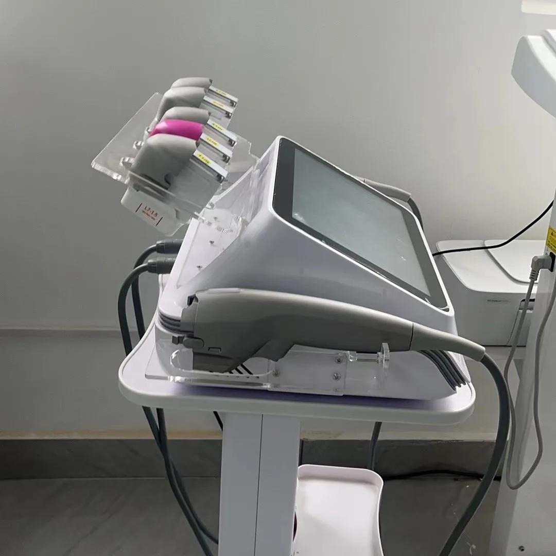 High-end HIFU 7D Ultrasound Lipo Slimming And Skin Face Lift Ultherapy Machine Skin Tightening Fat Burning Slimming Body Contouring Spa Equipment