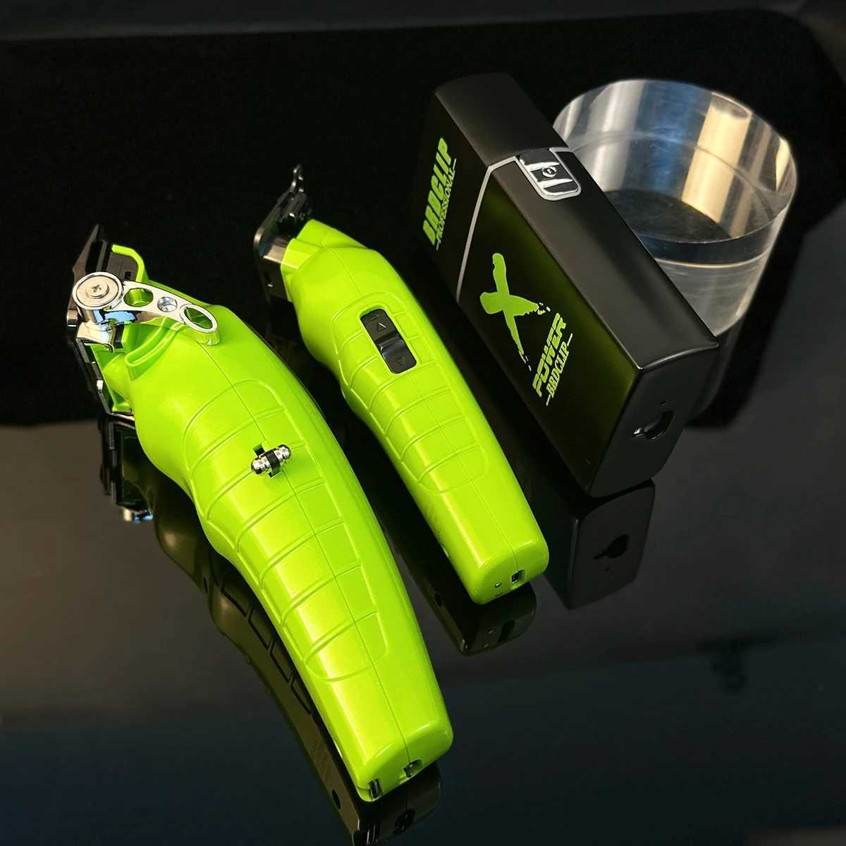 BRDCLIP FAC FAT FAS 7500RPM Barber Professional Hair Clipper Electric Shaver Trimmer with Base DLC Blade W250422