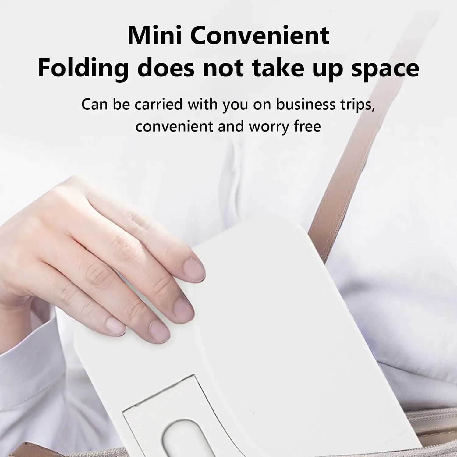 LED portable desktop 4 AA dry batteries dormitory makeup mirror with light square student folding mirror powered by USB or M251122