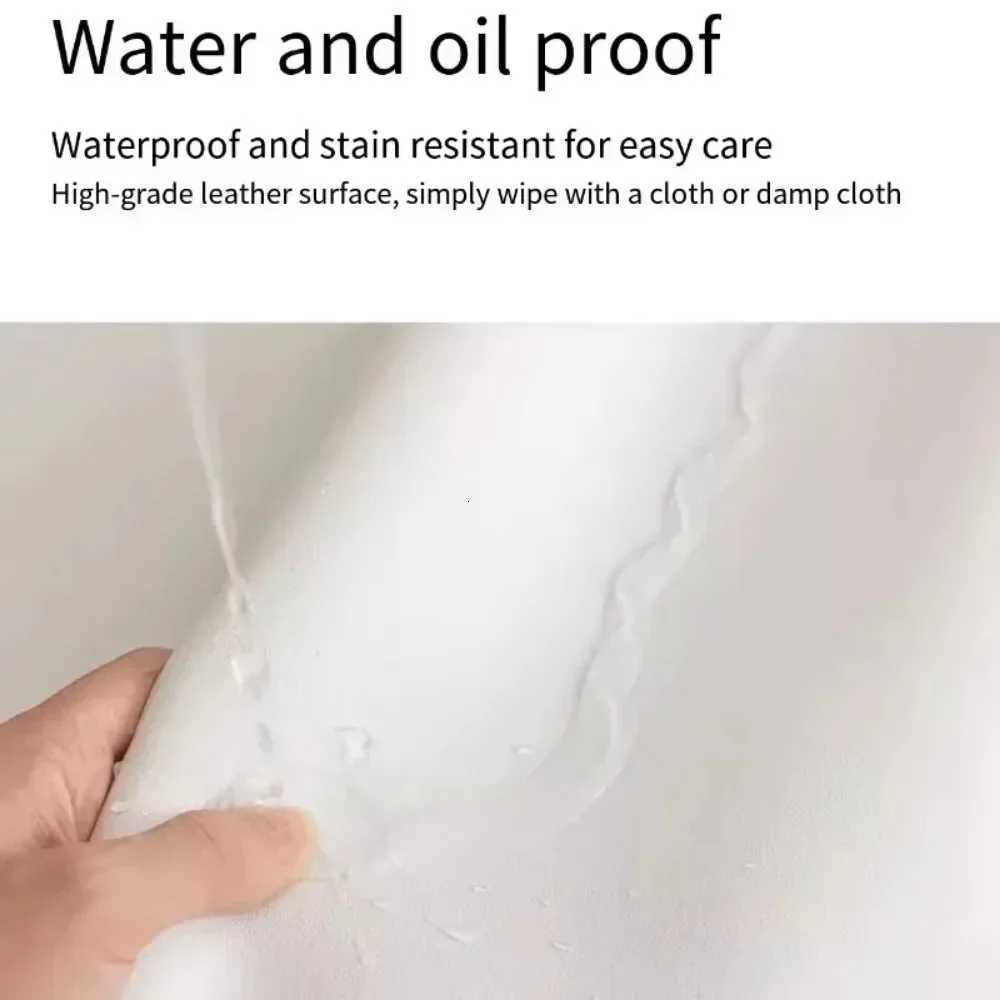 Modern Simple Waterproof Oilproof Tablecloth Study Table Mat Mouse Pad Leather Heat Insulation Anti-scald Table Mat Home Decor C251122