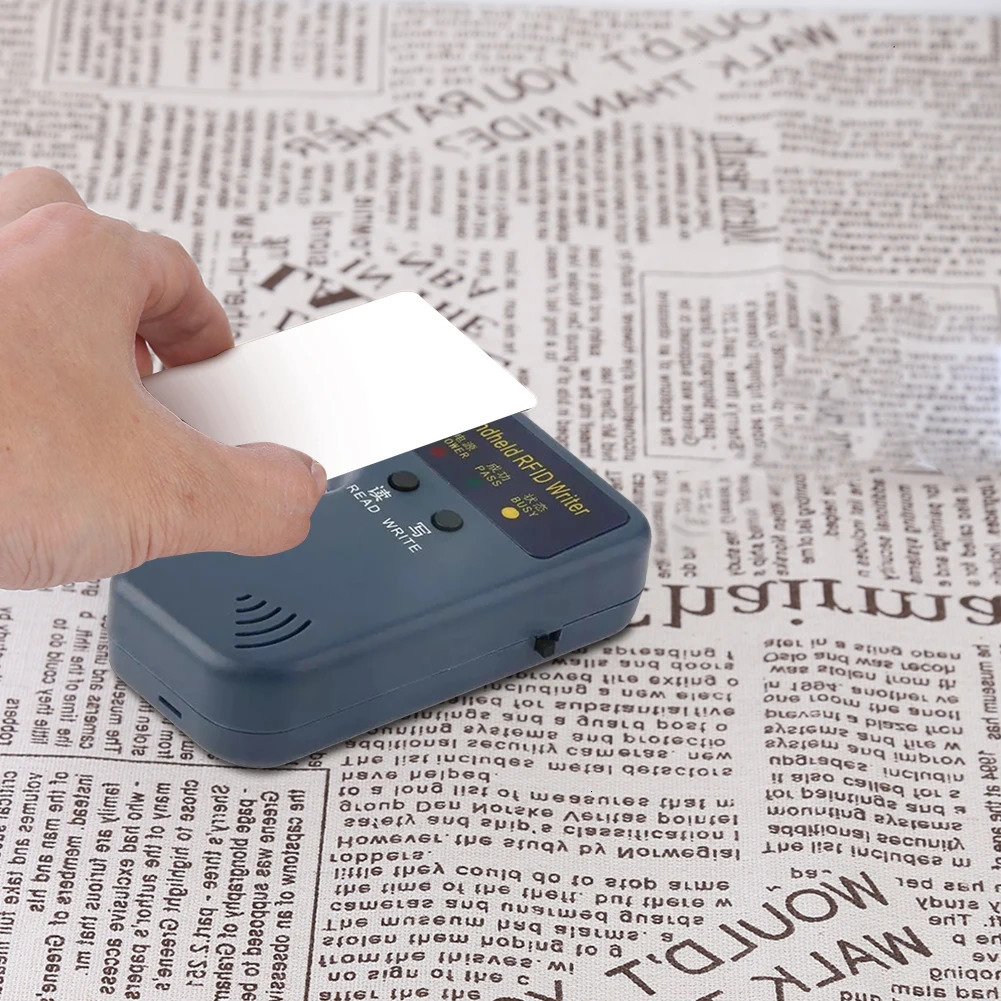 Waterproof Handheld 125khz RFID Duplicator Key Copier Reader Writer ID Card Cloner Programmer Writable Key Cards Keyfobs 250417