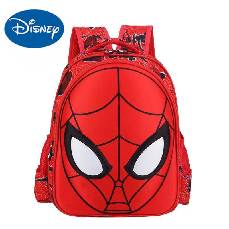 Disney New Disney cartoon Avengers Spider Man boys school bag new kindergarten childrens backpack cute backpackXJ250422