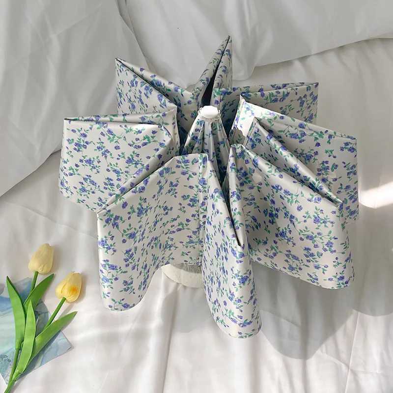 Fully automatic umbrella for men and women Ins wind three fold rain and sun protection dual-use sun protection UV protectiM251122