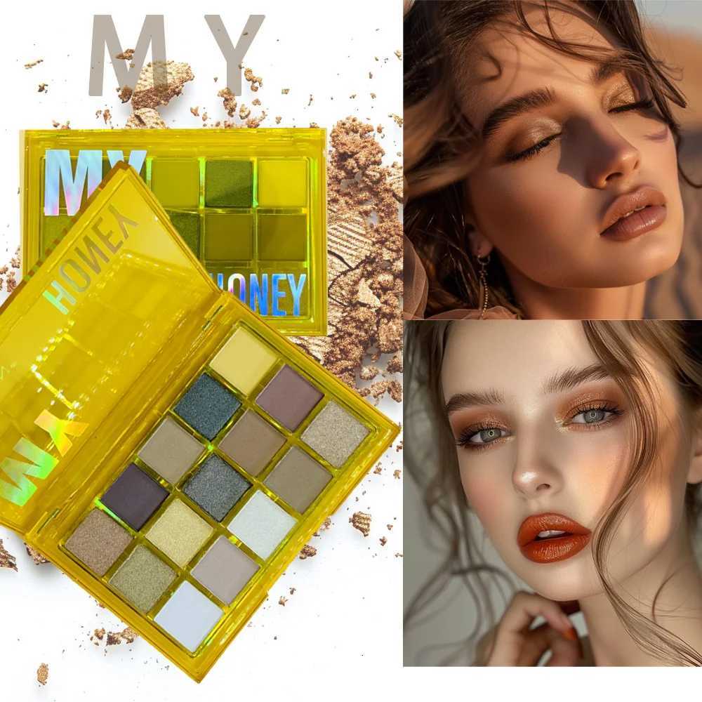 15 Shades Eyeshadow Makeup Palette Shimmer Matte Metallic High Pigmented Neutral Bold Waterproof Eyes Shadow Make Up SetT251122