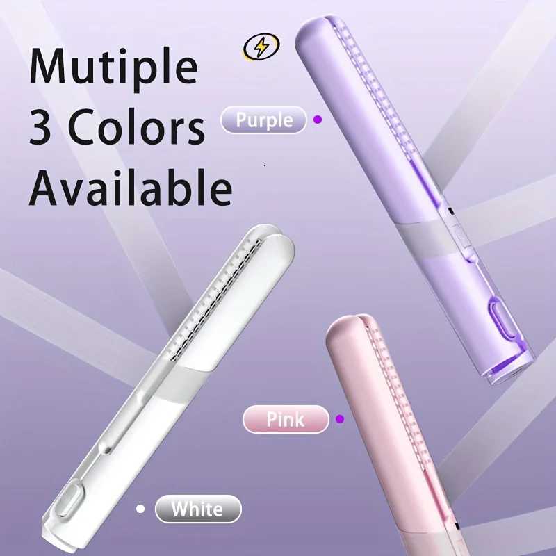 Portable Mini Hair Straightener Lightweight 180 Degrees Celsius Constant Temperature Control Suitable for Bangs and Short HairT251122