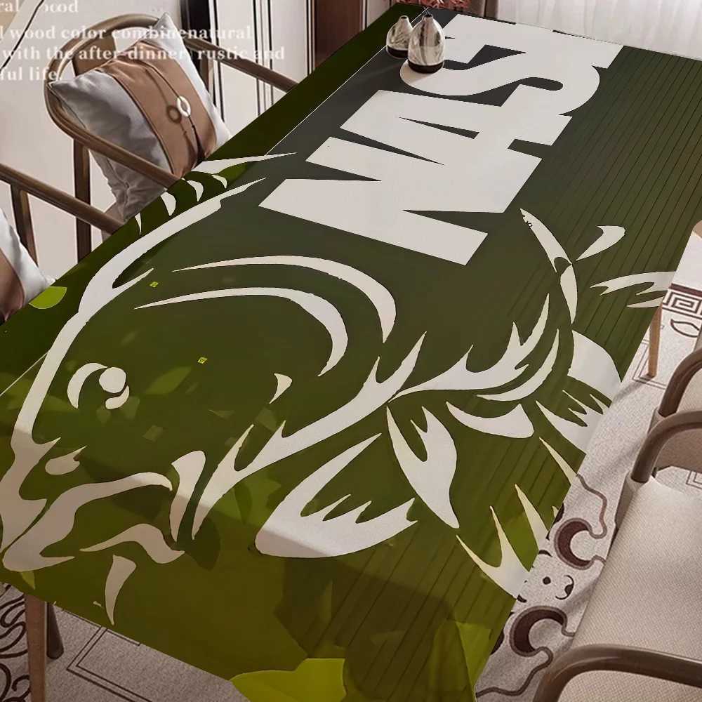 Nash Fishing Waterproof And Oil-proof Tablecloth Bedside Table Dustproof Decorative Cloth Living Coffee Tablecloth C251122