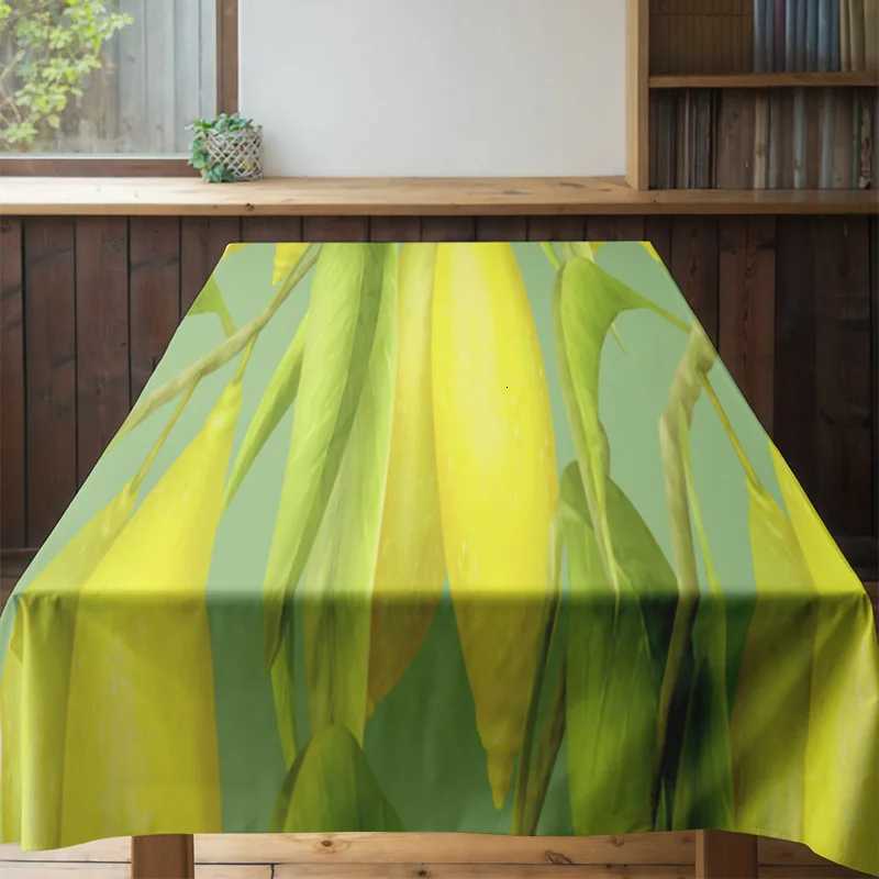 Waterproof Tablecloth Modern Abstract Art Dining Table Cover Washable Kitchen Decor Large Rectangle Table Tops Protector C251122