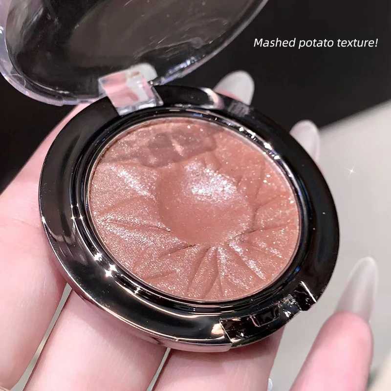 Multi-Use Eyeshadow Highlighter Powder Gege Bear Lasting Potato Mash Texture Eyeshadow Blush Highlighter with Fine ShimmerT251122