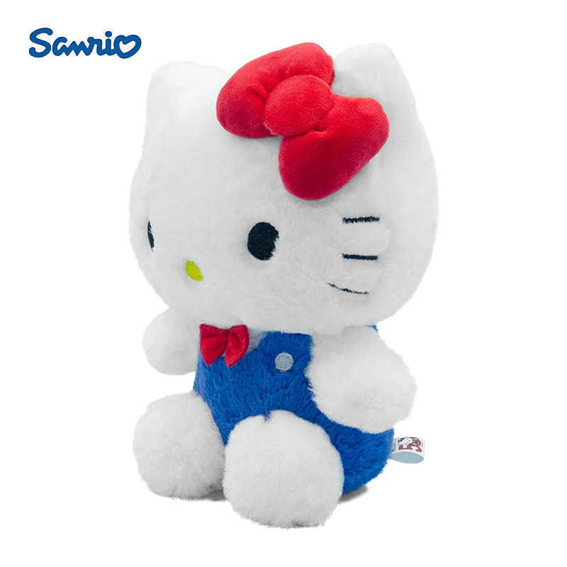 Sanrio 23cm Plush Toys Hello Kitty 50th Anniversary Plush Doll Fashion Boutique Doll Stuffed Pillow Childrens Birthday Gifts H251122