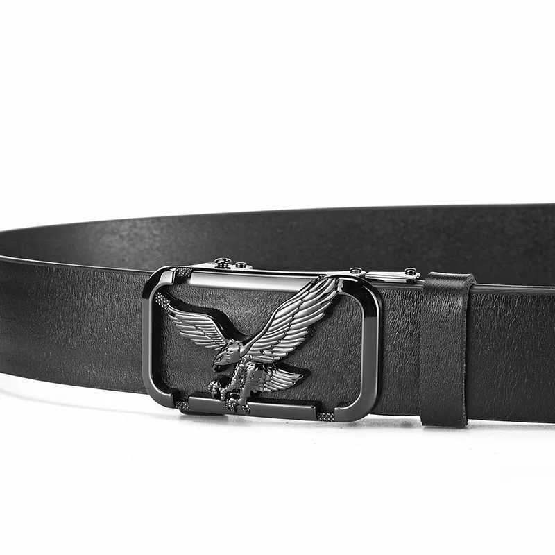 Mens designer belts casual business personalized buckle durable alloy genuine leather soft belt denim style J251122