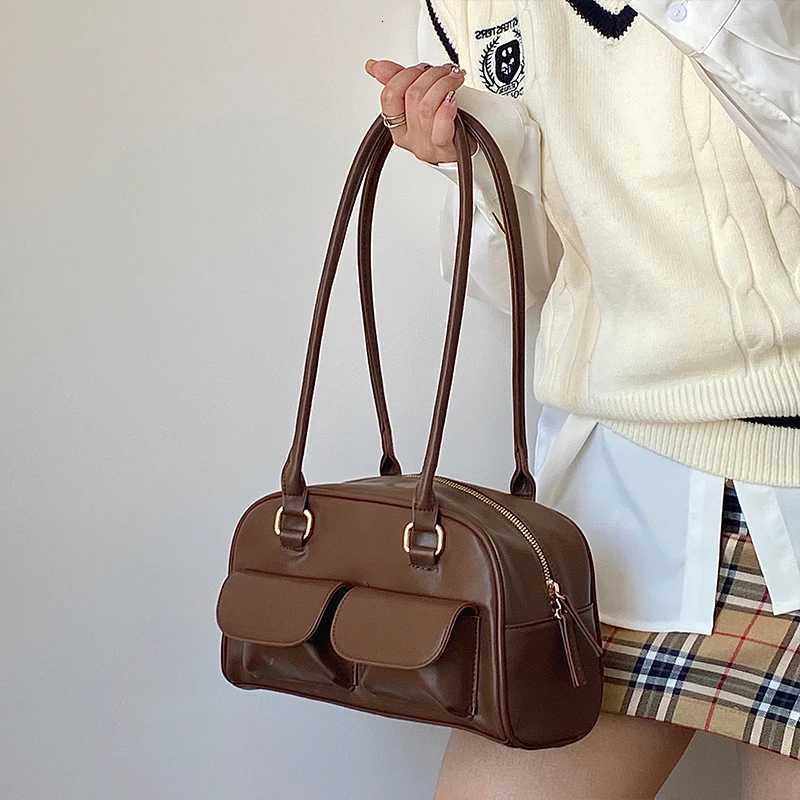 Casual Daily Womens Commuting Small Square Bags Vintage Ladies Fashion Shoulder Bags Portable Female Mobile Walle HandbagsT251122