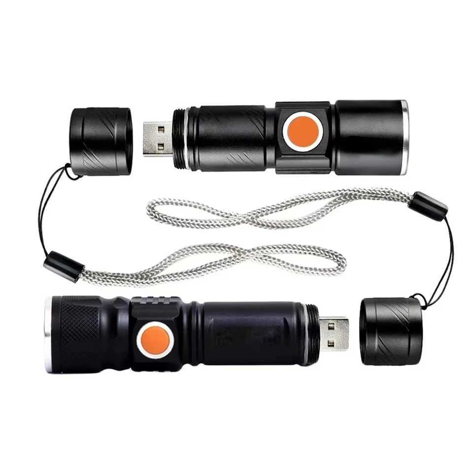 Rechargeable Light Lanterna Portable Rechargeable Led Lamp High Power Led Flashlight Fishing Camping Work Powerful Lamps Usb C251122