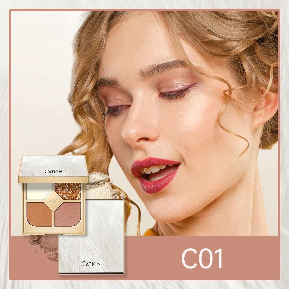 CATKIN Glit Quad Eyeshadow High Pigmented and Matte Eyeshadow Palette Shimmer FinishesT251122