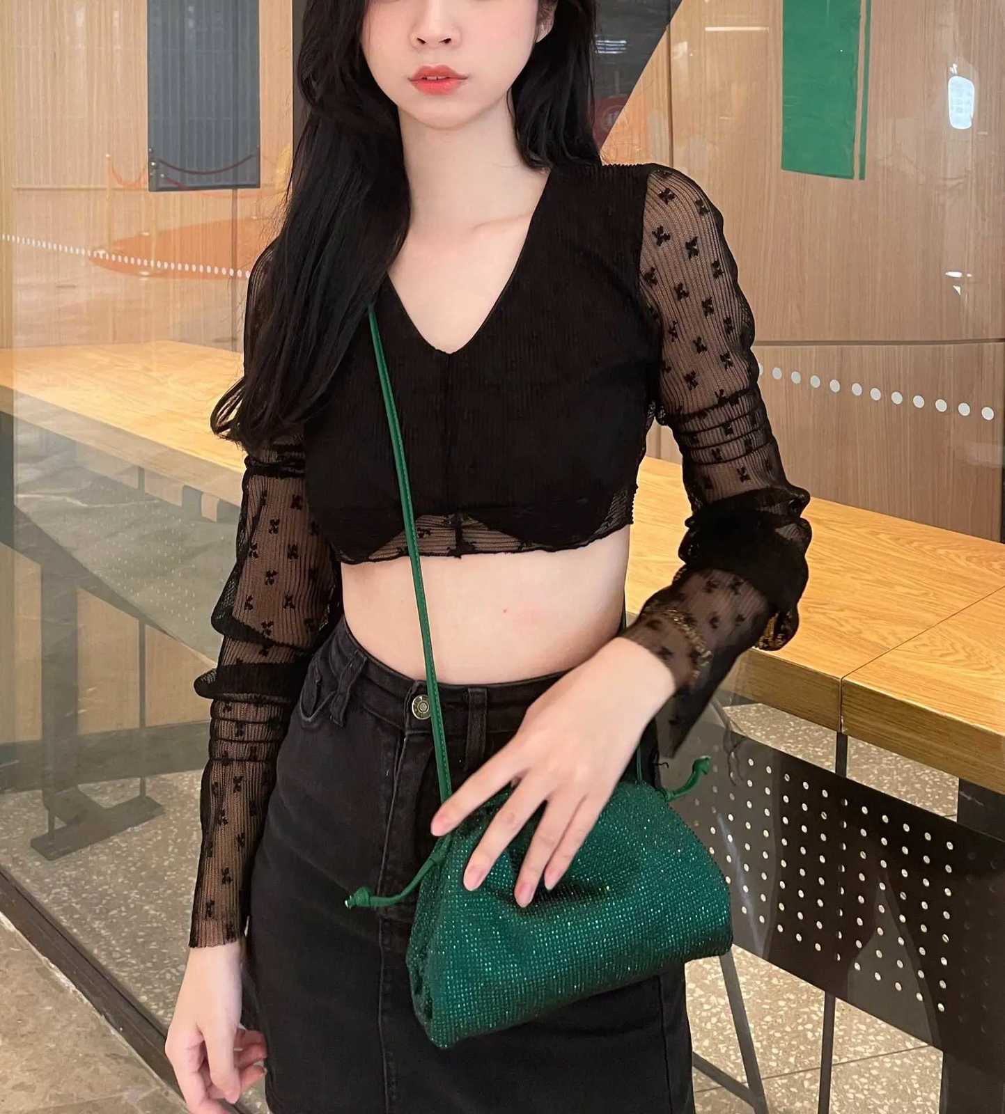 Luxury Designer Glitter Rhinestone Diamond Cloud Bag Evening Bag Wedding Party Clutch Purse Women Handbag Shoulder Messenger Bag K251121