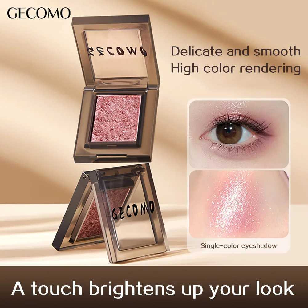 GECOMO Cream Shadow Smoky Eyeshadow Silky Smooth Natural Color Docile And Powder-Free Long-Lasting GlitteringT251122