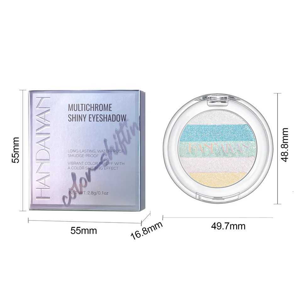 Multipurpose Pressed Powder Eyeshadow Palette Waterproof Long Lasting Highly Pigmented Rainbow Highlighter Chameleon MakeupT251122