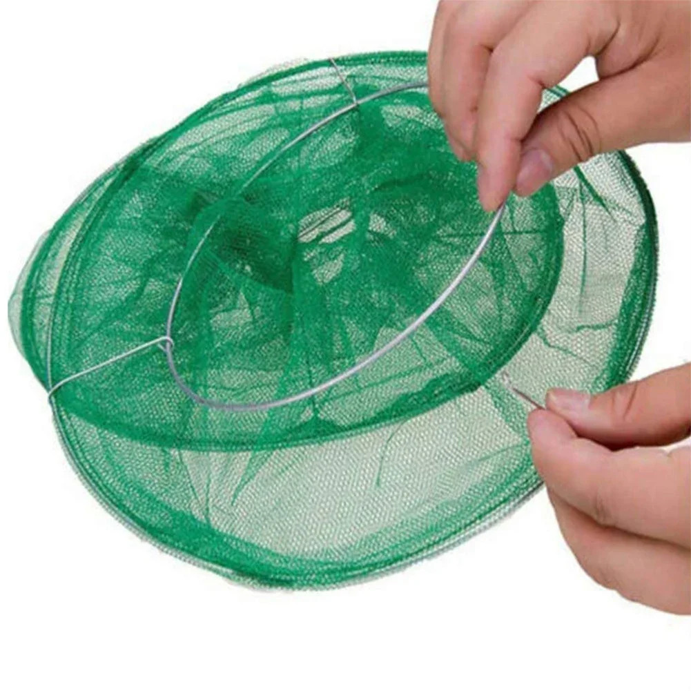Hanging fly net trap foldable insect pest practical outdoor courtyard garden control tool 250422