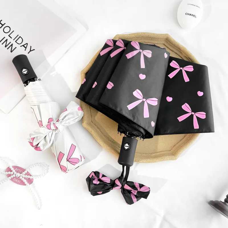 Folding umbrella for women high-end feeling sun umbrella sun protection UV protection sun umbrella rain and sun dual-useM251122