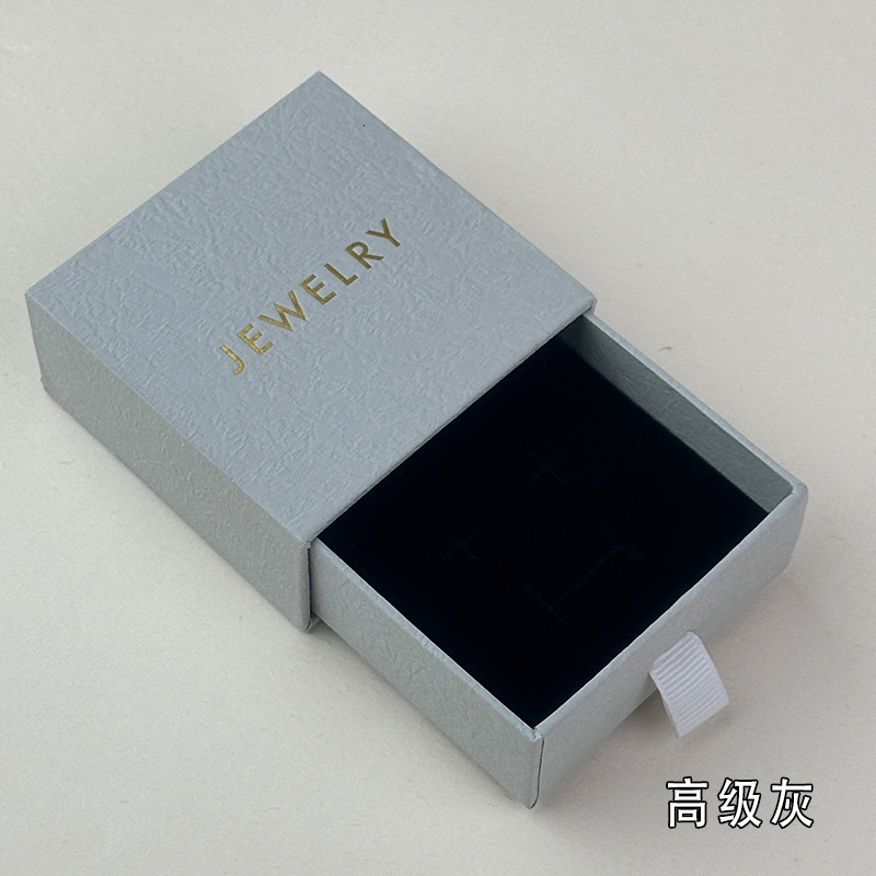 Jewelry Boxes Wholesale custom paper jewelry box gift packaging box printed earring necklace bracelet box 230727