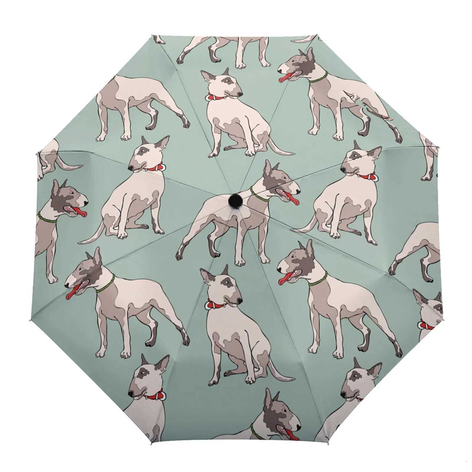Cartoon Dog Kids Folding Travel Umbrella Kawaii Pet Puppy Animal Umbrellas Windproof Lightweight Parasol Umbrella Sun RainM251122