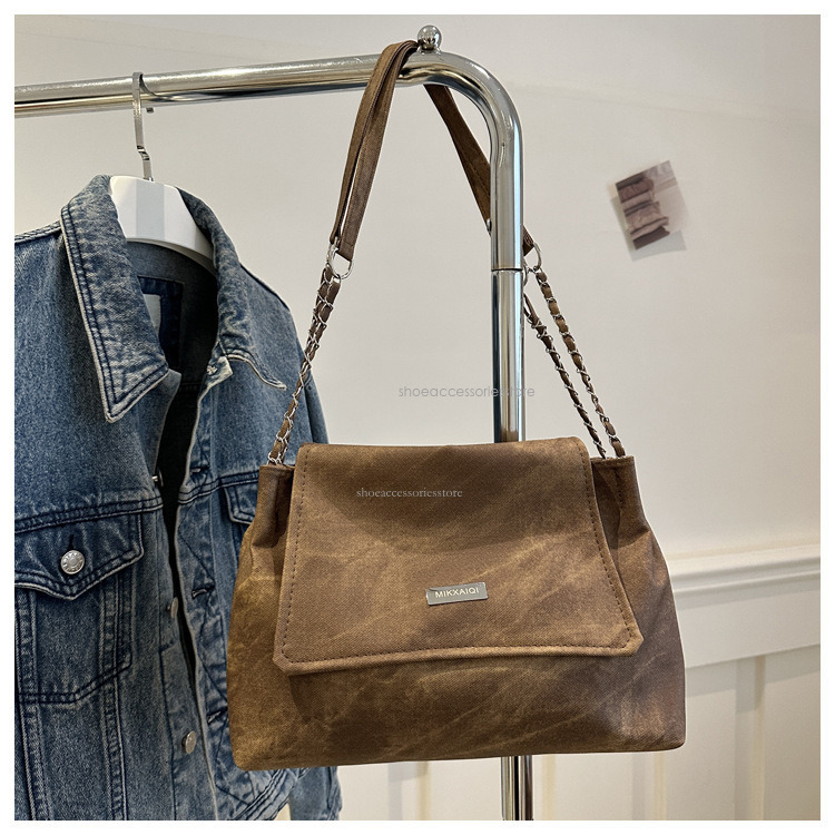 2025 New Designer Light Luxury Commuter High End Multi Functional Handchain Armpit Bag Simple Large Capacity Single Shoulder Crossbody Bag