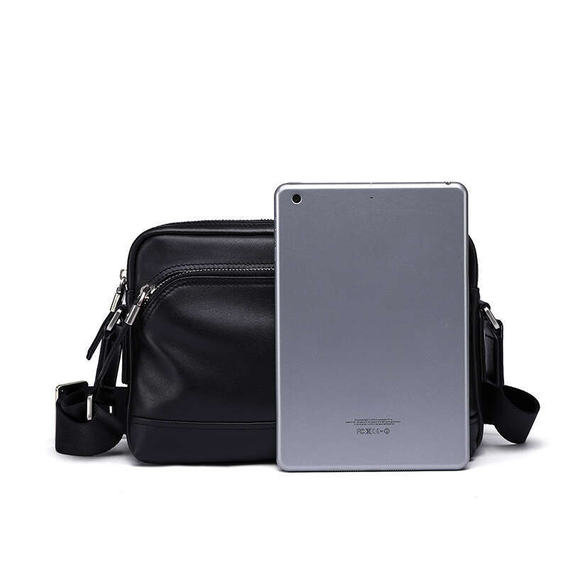 Luxury Bag Designer Men's One-Shoulder Cross-Body Bag Multifunctional and Practical Hobo Genuine Soft Leather Bag Business Top Cowhide Top Handle