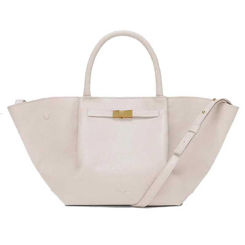 Litchi patterned wing shoulder bag large capacity European and American retro tote bag fashionable and versatile K251121