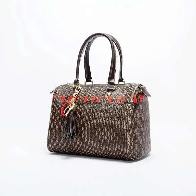 CH Bucket Bag Brand Designer New Ladies Large Capacity Exquisite Floral Pattern Travel Banquet High Grade Handbag