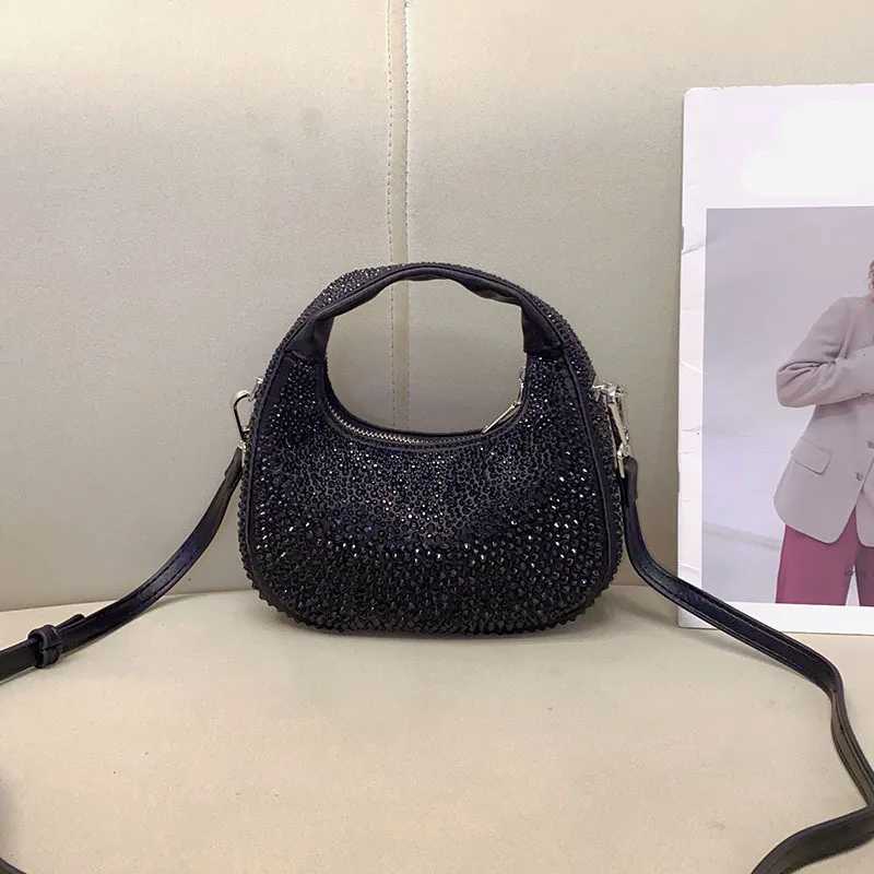 Womens Handbag Glitter Shiny Diamonds Hobo Bag Luxury Fashion Evening Bag Wedding Party Clutch Purse Shoulder Messenger Bag K251121